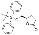 (5S)-5-[[[(1,1-二甲基乙基)二苯基甲硅烷基]氧]甲基]二氢-2(3H)-呋喃酮,102717-29-3,结构式