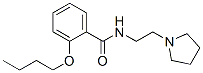 2-Butoxy-N-[2-(1-pyrrolidinyl)ethyl]benzamide 结构式