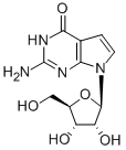 9-デアザグアノシン 化学構造式