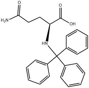 H-Gln(Trt)-OH Struktur