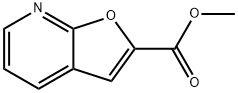 METHYL-FURO[2,3-B]PYRIDINE-2-CARBOXYLIC ACID Structure