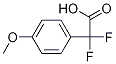 ALPHA,ALPHA-二氟-2-(4-甲氧基苯基)乙酸, 1027513-97-8, 结构式