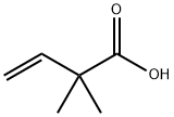 2,2-ジメチル-3-ブテン酸 化学構造式