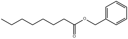 カプリル酸ベンジル 化学構造式