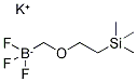 Potassium (2-Trimethylsilyl)-ethoxymethyl trifluoroborate Structure