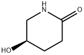 (R)-5-HYDROXY-PIPERIDIN-2-ONE Structure