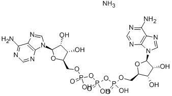 DIADENOSINE TRIPHOSPHATE AMMONIUM SALT Struktur