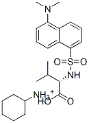 DANSYL-L-VALINE CYCLOHEXYLAMMONIUM Structure