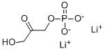 1,3-DIHYDROXY-2-PROPANONE 1-PHOSPHATE DILITHIUM SALT Structure