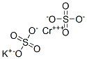sulphuric acid, chromium potassium salt Struktur