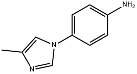 4-(4-甲基-1H-咪唑-1-基)苯胺,102791-87-7,结构式