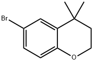 6-Bromo-4,4-dimethyl-chroman Struktur