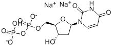 2'-DEOXYURIDINE-5'-DIPHOSPHATE SODIUM SALT Structure