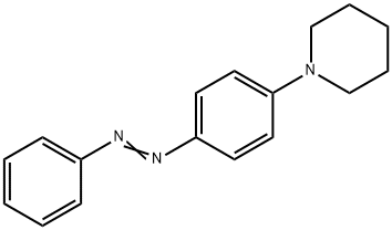 4-N-PIPERIDINYLAZOBENZENE Structure