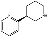 2-[(S)-3-Piperidinyl]pyridine Structure