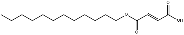 フマル酸水素1-ドデシル 化学構造式