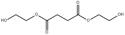 bis(2-hydroxyethyl) succinate Structure