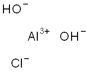 アルミニウムクロリドジヒドロキシド 化学構造式