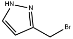 3-(bromomethyl)-1H-pyrazole Struktur