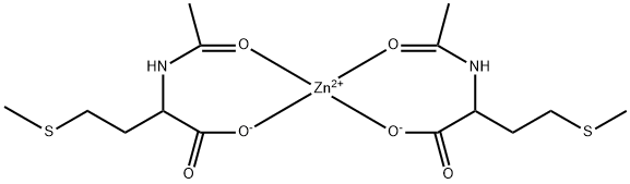 乙酰蛋氨酸锌 结构式