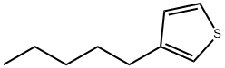 3-正戊基噻吩, 102871-31-8, 结构式