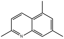 2,5,7-TRIMETHYLQUINOLINE Structure