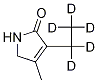 3-(Ethyl-d5)-1,5-dihydro-4-Methyl-2H-pyrrol-2-one Structure