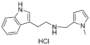 [2-(1H-Indol-3-yl)-ethyl]-(1-methyl-1H-pyrrol-2-ylmethyl)-amine hydrochloride 结构式