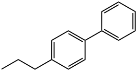 4-プロピルビフェニル 化学構造式