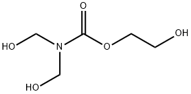 2-hydroxyethyl bis(hydroxymethyl)carbamate Struktur