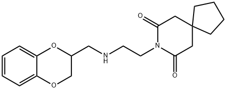 比螺酮, 102908-59-8, 结构式