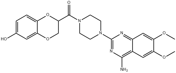 6-hydroxydoxazosin Struktur
