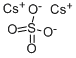 硫酸铯,10294-54-9,结构式