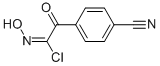 Benzeneethanimidoyl chloride, 4-cyano-N-hydroxy-alpha-oxo- (9CI) 结构式