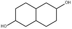 2,6-Decahydronaphthalenediol Struktur