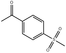 4-Methylsulphonylacetophenone Struktur