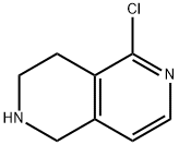 5-chloro-1,2,3,4-tetrahydro-2,6-naphthyridine, 1029720-16-8, 结构式