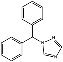 1-BENZHYDRYL-1,2,4-TRIAZOLE 结构式