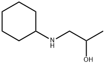 1-シクロヘキシルアミノ-2-プロパノール 化学構造式