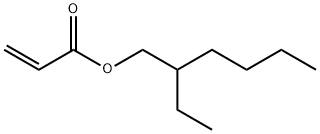 2-Ethylhexyl acrylate Struktur