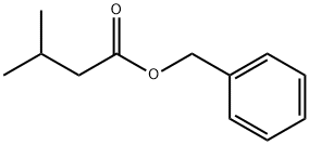 3-甲基丁酸苯甲酯,103-38-8,结构式