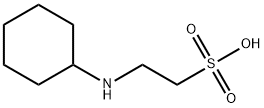 2-环己胺基乙磺酸,103-47-9,结构式
