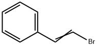 β-ブロモスチレン (cis-, trans-混合物) 化学構造式