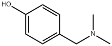 4-[(ジメチルアミノ)メチル]フェノール 化学構造式