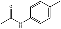 p-アセトトルイジン 化学構造式