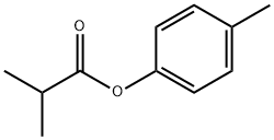 P-TOLYL ISOBUTYRATE Structure