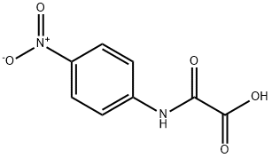 N-(4-ニトロフェニル)オキサミド酸 化学構造式