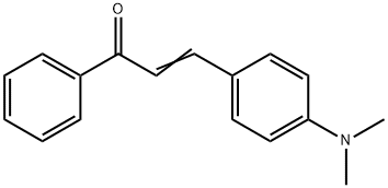 3-[4-(二甲基氨基)苯基]-1-苯基-2-丙烯-1-酮, 1030-27-9, 结构式