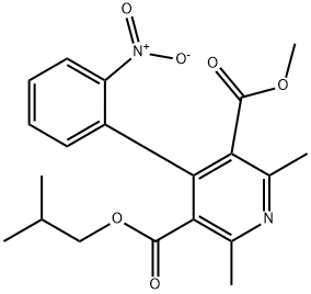 脱氢尼索地平, 103026-83-1, 结构式