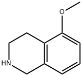 5-メトキシ-1,2,3,4-テトラヒドロイソキノリン 化学構造式